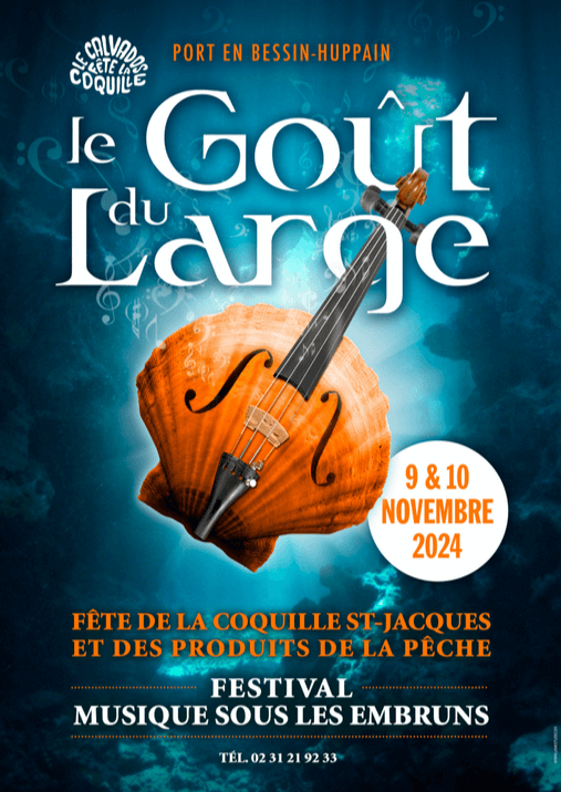 Fête de la coquille saint jacques à Port en Bessin-Huppain - Le Goût du Large - 9 et 10 novembre 2024